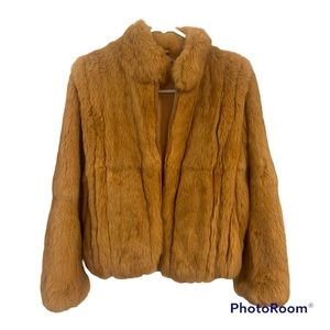 Vintage Rabbit Fur Coat